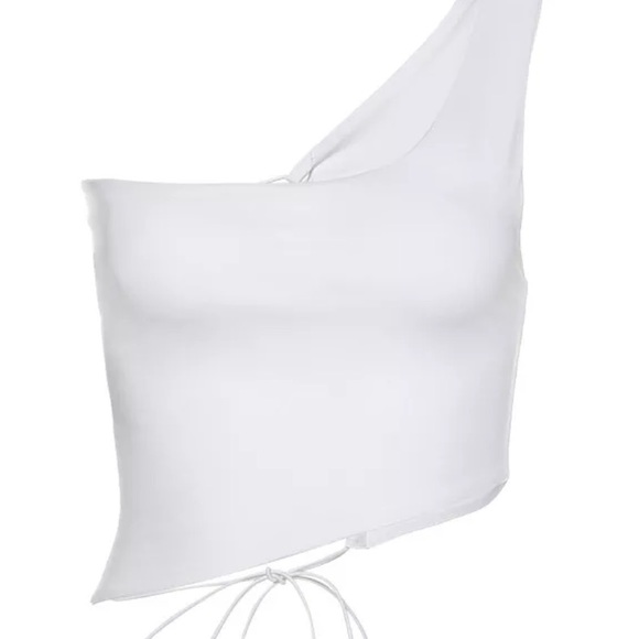 Instock🙌New asymmetrical lace up top - Picture 3 of 3